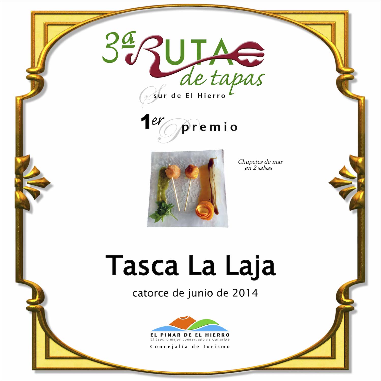 1er Premio Ruta de Tapas 2014
